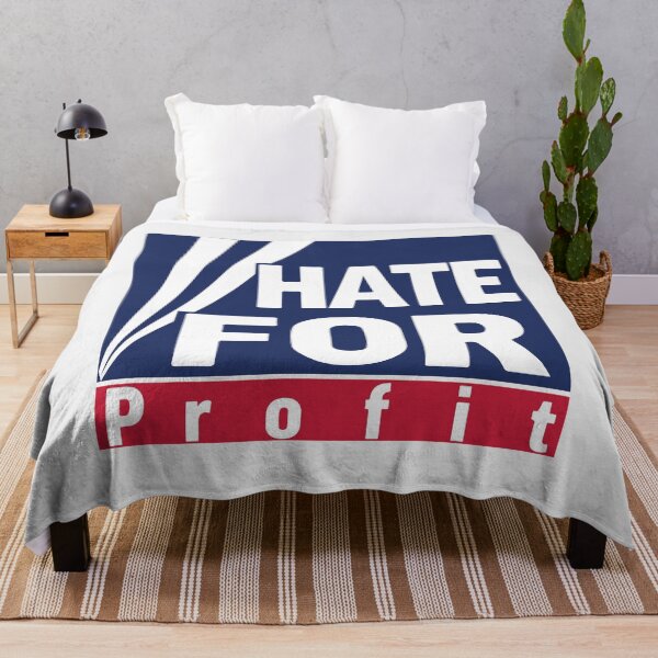 Item preview, Hate For Profit (Fox News parody) designed and sold by MainsleyDesign.