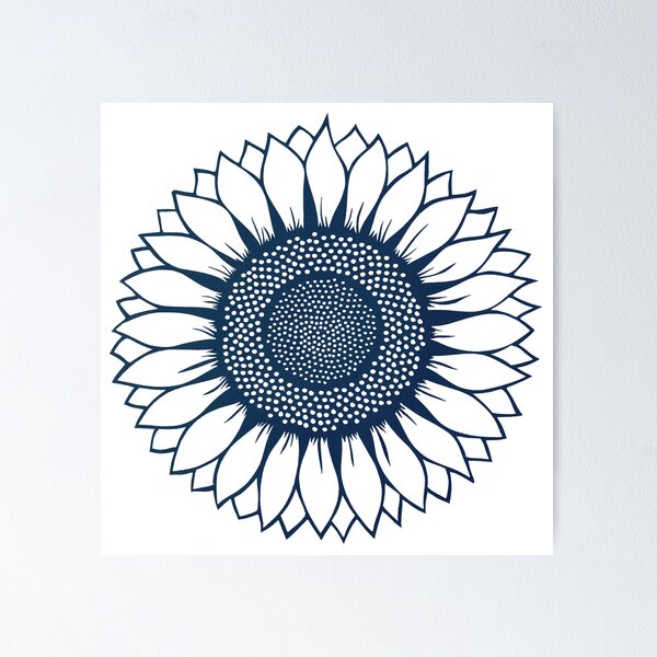 Item preview, Blue Sunflower designed and sold by Jason Koons.