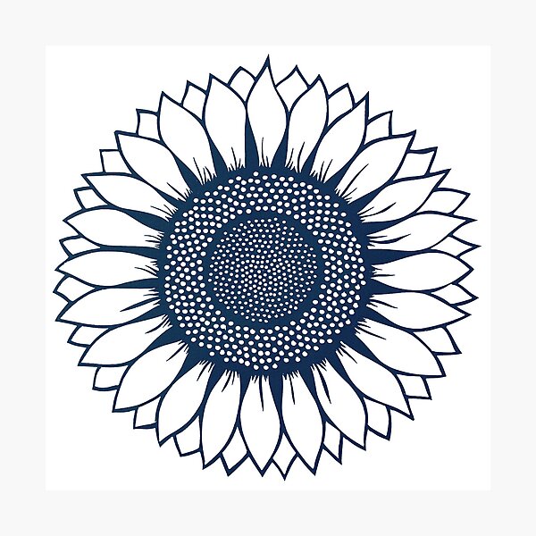 Item preview, Blue Sunflower designed and sold by Jason Koons.