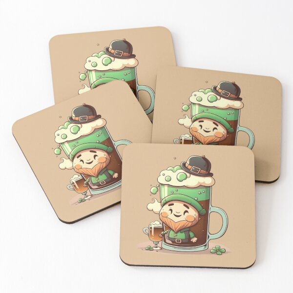 Item preview,  Mr. St Patrick's drink a coffee latte instead beer designed and sold by ILARZAGUE.
