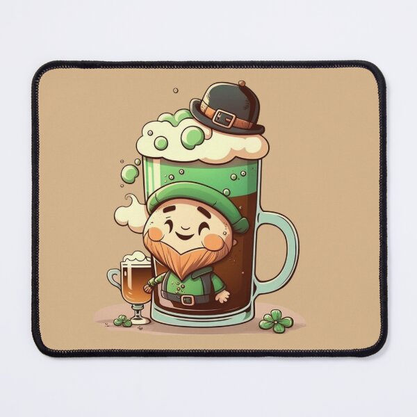 Item preview, Mr. St Patrick's drink a coffee latte instead beer designed and sold by ILARZAGUE.