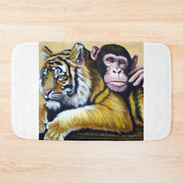Item preview, Tiger with monkey designed and sold by Helleradi.