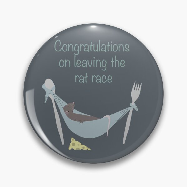 Item preview, Retirement Card or Gift, Leaving the Rat Race designed and sold by Amy Hadden.