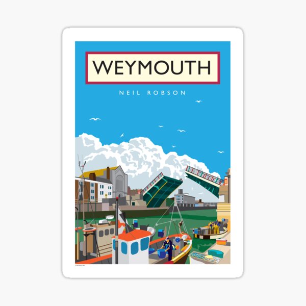 Weymouth, Dorset Sticker