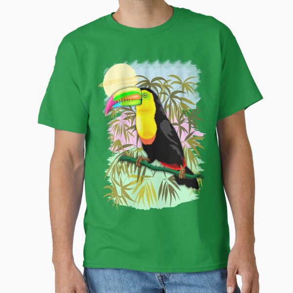 Vista previa del artículo con la obra «Toucan Wild Bird de la selva amazónica», diseñado y vendido por BluedarkArt.