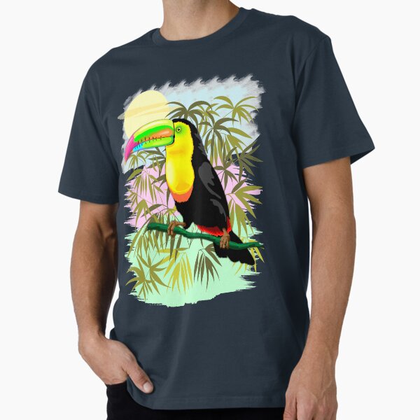 Toucan Wild Bird from Amazon Rainforest Premium T-Shirt