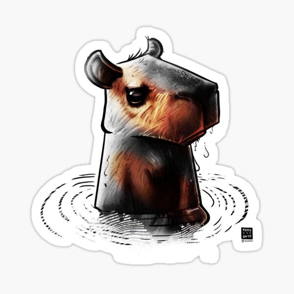 Mr Chiguire Sticker