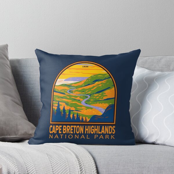 Item preview, Cape Breton Highlands National Park Canada Vintage Emblem designed and sold by KrisSidDesigns.