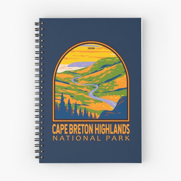 Item preview, Cape Breton Highlands National Park Canada Vintage Emblem designed and sold by KrisSidDesigns.
