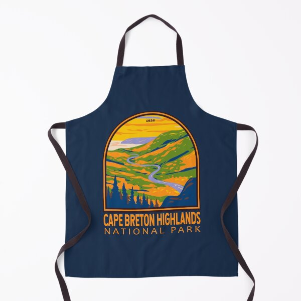 Item preview, Cape Breton Highlands National Park Canada Vintage Emblem designed and sold by KrisSidDesigns.