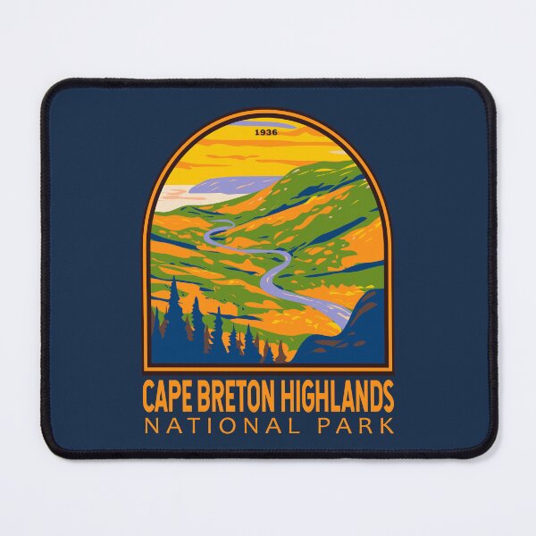 Item preview, Cape Breton Highlands National Park Canada Vintage Emblem designed and sold by KrisSidDesigns.
