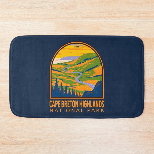 Item preview, Cape Breton Highlands National Park Canada Vintage Emblem designed and sold by KrisSidDesigns.