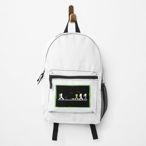 Item preview, B&W Gaming Silhouette Scene with Neon Border designed and sold by epinkb.