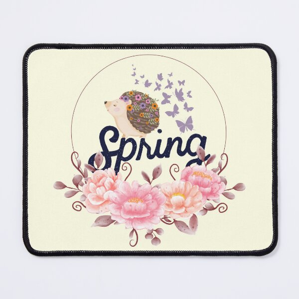 Item preview, Hello Spring - Cute Hedgehog designed and sold by All-About-Life.