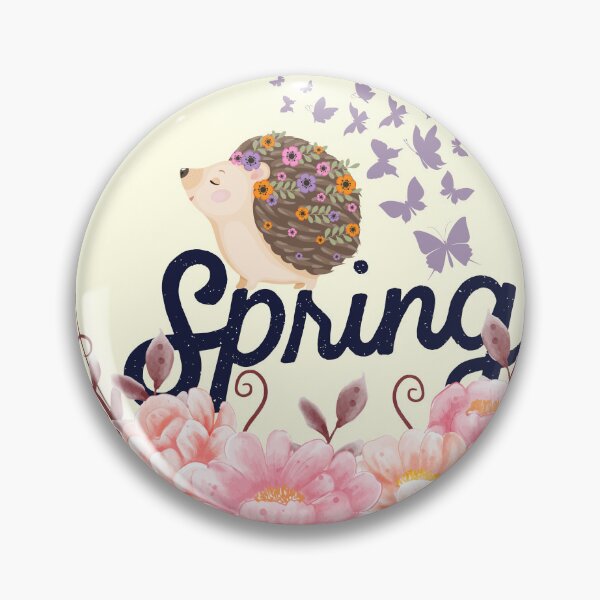 Artikelvorschau, Hallo Frühling - süßer Igel entworfen und verkauft von All-About-Life.