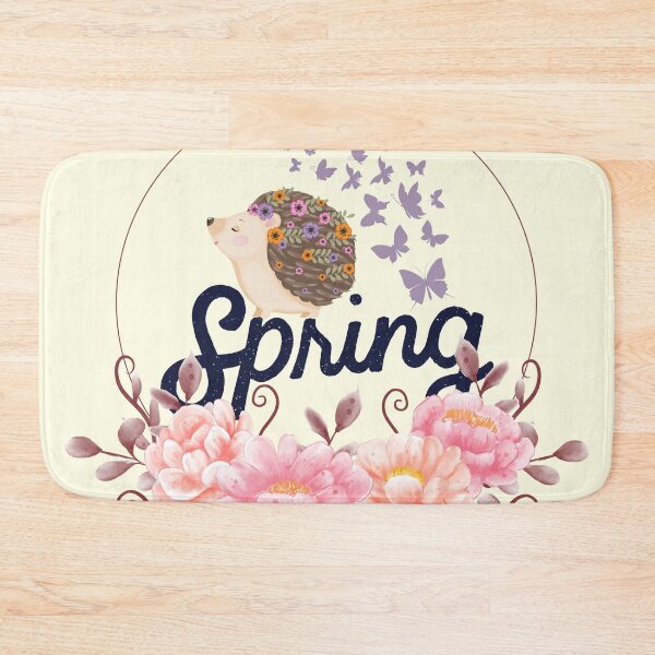 Item preview, Hello Spring - Cute Hedgehog designed and sold by All-About-Life.