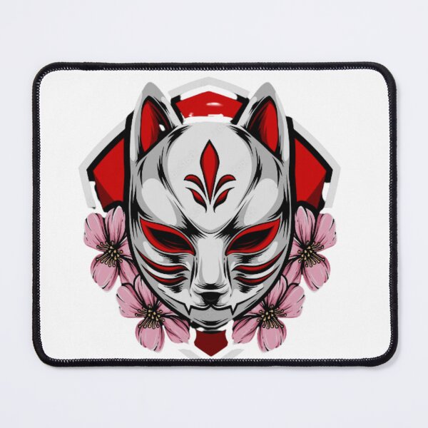 Item preview, Kitsune Mask with Sakura designed and sold by TaibVVS.
