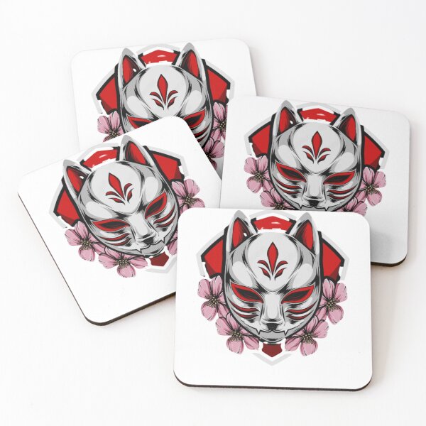 Item preview, Kitsune Mask with Sakura designed and sold by TaibVVS.