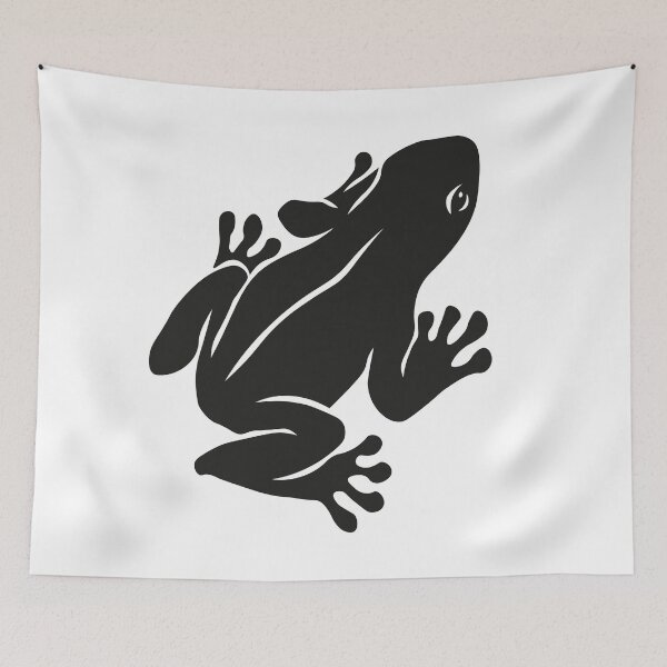 Item preview, black frog designed and sold by andrew JOHNSEN.