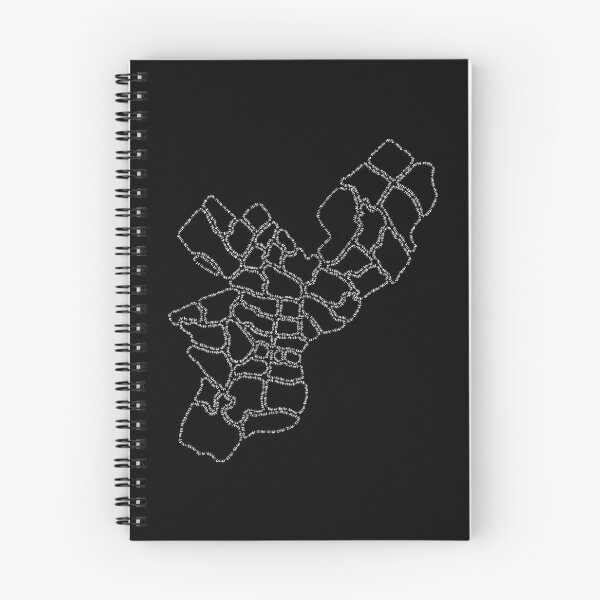 Item preview, Philadelphia Zipcode Map (white/black) designed and sold by Calen  Picard-Carroll.