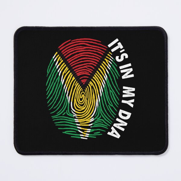 Item preview, Guyana Its In My DNA - Guyana Guyanese Flag In Thumbprint - DNA guyana Shirt, It's in my DNA, Guyanese Flag Roots, Guyanese Tee designed and sold by Fun-World.