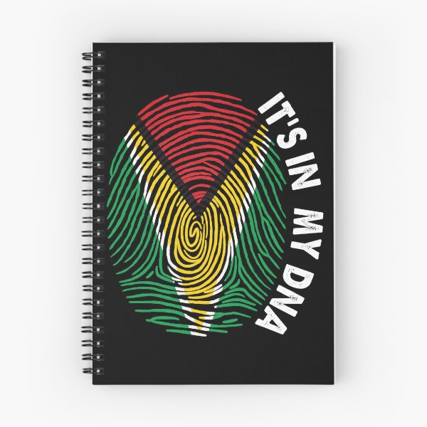Item preview, Guyana Its In My DNA - Guyana Guyanese Flag In Thumbprint - DNA guyana Shirt, It's in my DNA, Guyanese Flag Roots, Guyanese Tee designed and sold by Fun-World.