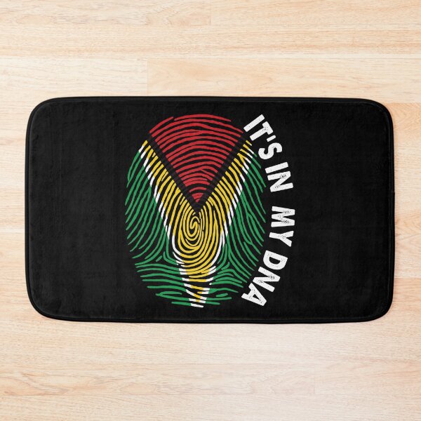 Item preview, Guyana Its In My DNA - Guyana Guyanese Flag In Thumbprint - DNA guyana Shirt, It's in my DNA, Guyanese Flag Roots, Guyanese Tee designed and sold by Fun-World.