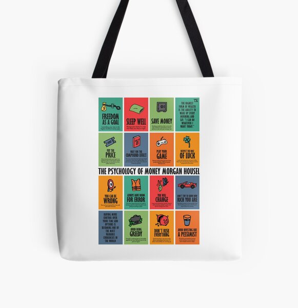 The Psychology of Money (Morgan Housel) Tote Bag for Sale by TKsuited