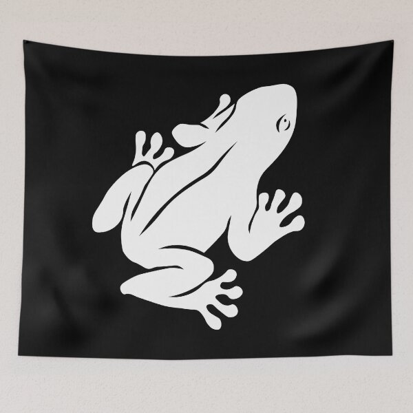 Item preview, white frog designed and sold by andrew JOHNSEN.