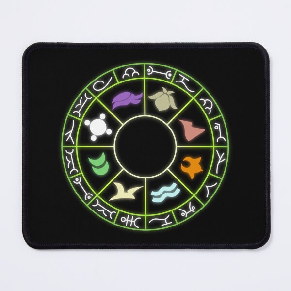 Item preview, Shining Force 3 magic symbols designed and sold by damomonkey.