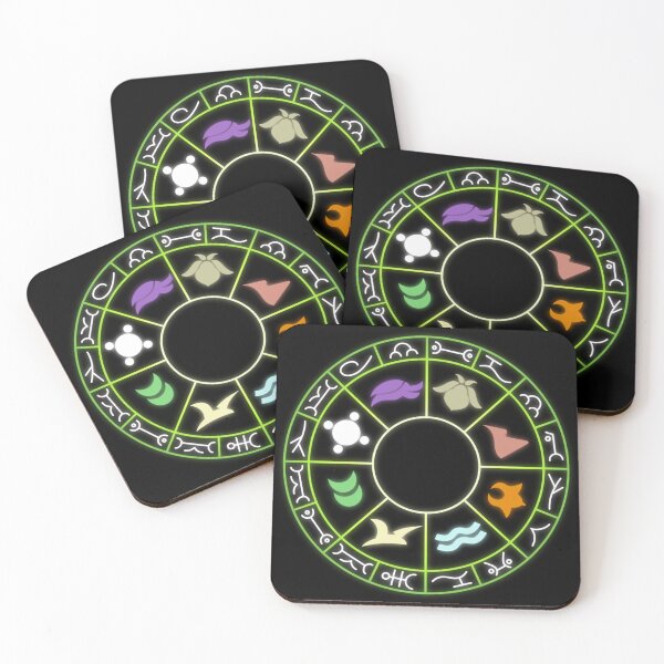 Item preview, Shining Force 3 magic symbols designed and sold by damomonkey.