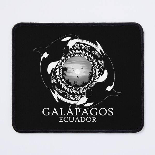Item preview, Orca killer whales Galápagos Ecuador designed and sold by NicGrayGraphic.