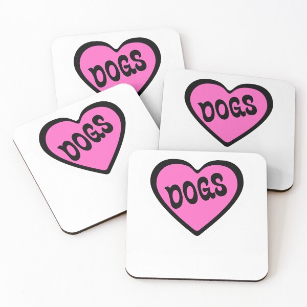 Item preview, I love Dogs Heart designed and sold by ​VibeCanvas Studio.