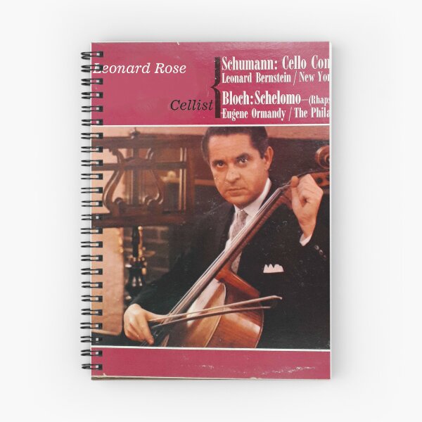 Item preview, Cello, Cellist, Concerto, Leonard Rose, Schumann, Bloch, Cello Concerto, Classical, Record, Vinyl designed and sold by Vintaged.