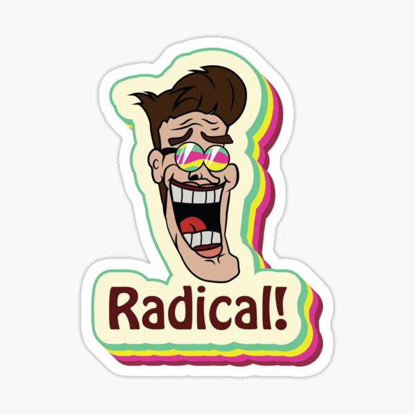 Radikaler Typ Sticker