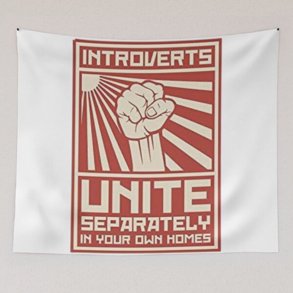 Item preview, Introverts Unite Separately In Your Own Homes designed and sold by peterArt22.