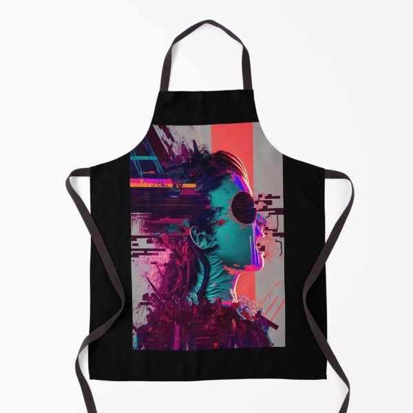 Artikelvorschau, GLITCH PUNK Cyberpunk-Mädchen entworfen und verkauft von RESToRAPTOR.