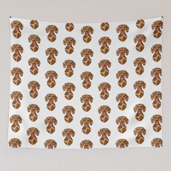 Item preview, Dachshund shorthair - red dapple with tan designed and sold by Cynthiaetal.
