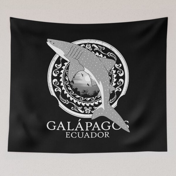 Item preview, Whale Shark Galápagos Ecuador designed and sold by NicGrayGraphic.
