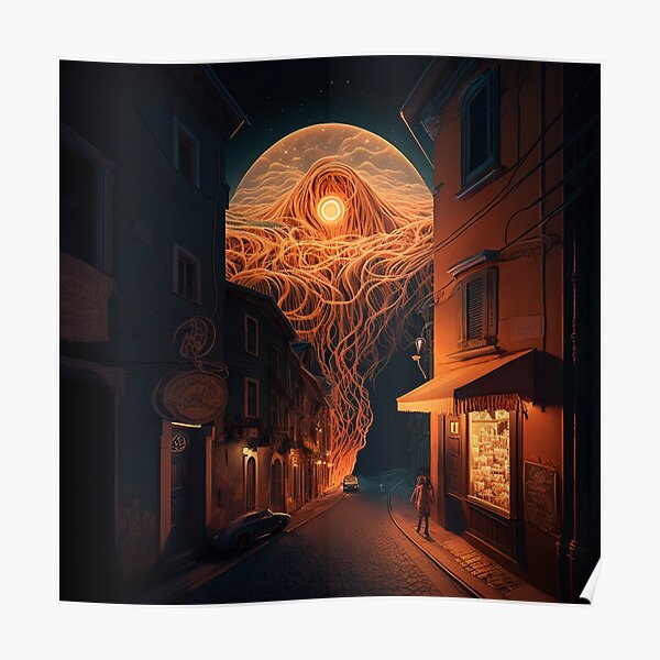 Portal in die Welt der Spaghetti mk.2 Poster