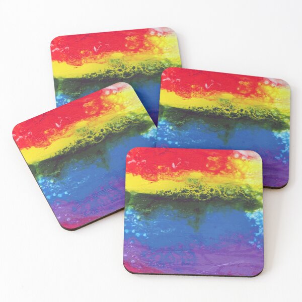 Item preview, Fluid art rainbow bomb designed and sold by HNDideen.