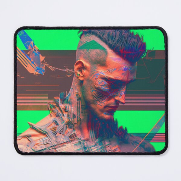 Item preview, GLITCH PUNK Cyberpunk man designed and sold by RESToRAPTOR.