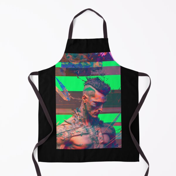 Artikelvorschau, GLITCH PUNK Cyberpunk-Mann entworfen und verkauft von RESToRAPTOR.