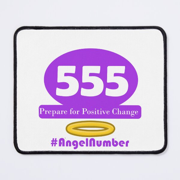 Aperçu de l'œuvre Nombre angélique - 555 Changement positif à venir créée et vendue par Safe Soul DeLife.