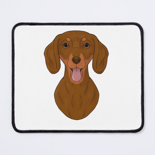 Item preview, Dachshund shorthair - red & tan designed and sold by Cynthiaetal.