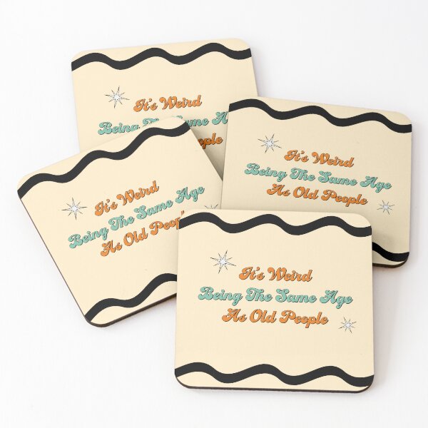Item preview, It's Weird Being The Same Age as Old People - Funny Dad Joke designed and sold by Pirate Foto.