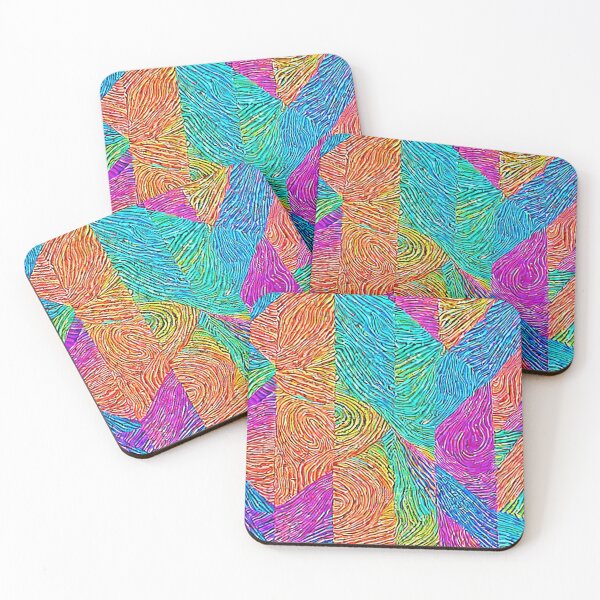 Item preview, Colorfully Electrifying Wavy Lines! designed and sold by ArtistaCats.