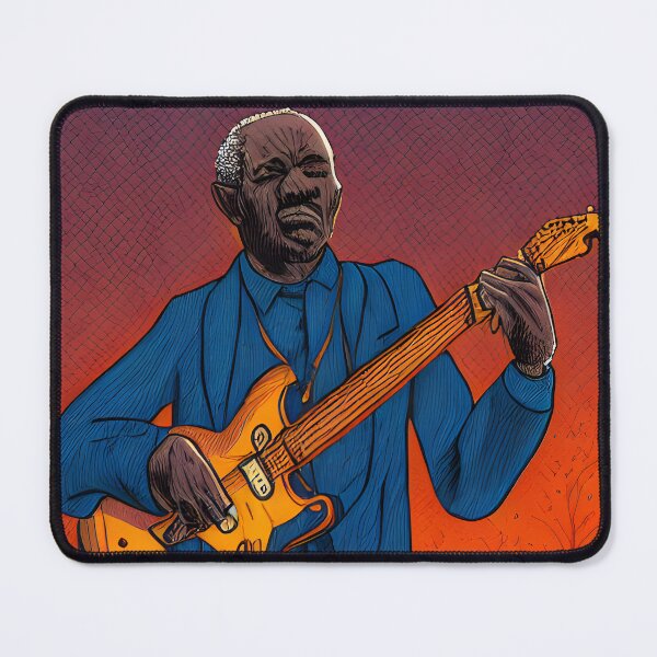 Item preview, Old Blues Man designed and sold by oldrockerdudes.