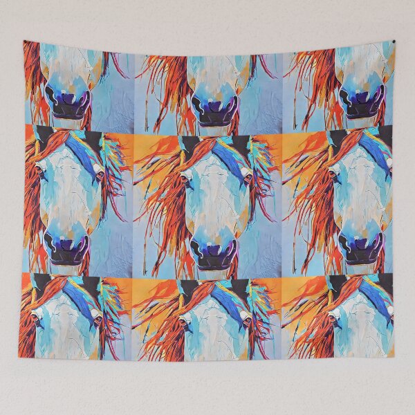 Item preview, variation on a horse's head designed and sold by bogfl.
