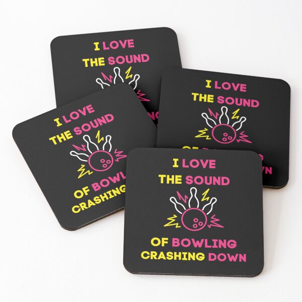 Item preview, I Love The Sound Of Bowling Crashing Down designed and sold by ImagineInk.